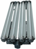 Explosion Proof Fluorescent Light with Emergency Battery Backup -4 foot 4 lamp -Paint Booth Approved -- EPL-EMG-48-4L