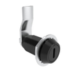 VISE ACTION® Compression Latch, Large Size, Slotted Recess, Aluminum Alloy, Hard Anodized, Black, 34 mm  Grip - E3-109-0759 - Southco