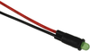 Panel Mount Indicator, Led, 0.16 , Green, 2.2V; Led Color Bivar - 20K2211 - Newark, An Avnet Company