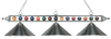 190-1-SN-M Island/Pool Table-3 Light Bar - 638190 - Capital Lighting, Inc.