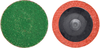 Merit Zirc Plus ZA Coarse TR (Type III) Quick-Change Cloth Disc - 08834167104 - Norton Abrasives