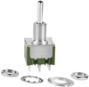 Switch, Toggle, Sp3T, 6A, 125Vac; Switch Operation Nkk Switches - 10X8017 - Newark, An Avnet Company