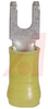 AMP;TERMINAL;FLANGE SPADE TONGUE;12-10AWG;YLLW;STUD SZ 6 - 70084143 - Allied Electronics, Inc.