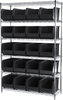Shelving, Wire Shelving Kit, 18x48x74, 24 Bins - AWS184830260K - Akro-Mils, Inc.