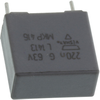 Capacitor Polypropylene Pp Film 0.22Uf, 63V, 2%, Radial; Dielectric Type Vishay - 04J5180 - Newark, An Avnet Company