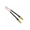 MCX Male St. Connector With RG142 Cable (L-3Mtr) + MCX Male St. Connector - ET-MMS-10OL3-MMS - Eteily Technologies India Pvt. Ltd.