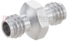 1.0mm Female (Jack) to 1.0mm Female (Jack) Adapter, Passivated Stainless Steel Body, High Temp, 1.28 VSWR - FMAD1163 - Fairview Microwave Inc.