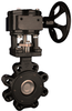 Carbon Steel Gear Operated ANSI 150, High-Performance Lug Style, Butterfly Valve -- G8101-4