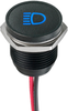 Led Panel Indicator, Blue, 16Mm, 12Vdc Rohs Compliant Apem - 65AH9460 - Newark, An Avnet Company