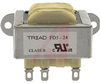 Transformer;12VA;Chassis;Pri:115/230V;Sec:24VCT;Sec:0.5A;Solder Lug;50/60Hz - 70218289 - Allied Electronics, Inc.