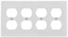 Standard Wall Plate - NP84W - Hubbell Incorporated