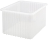 Dividable Grid Container, Clear; Bin Colour Quantum Storage - 42AC4647 - Newark, An Avnet Company