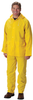 PIP 201-350 Yellow 2XL Polyester/PVC Rain Suit - 2 Pockets - Fits 59 in Chest - 32 in Inseam - 616314-20926 - 616314-20926 - R. S. Hughes Company, Inc.