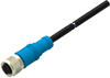 Sensor Cord, 5P, M12 Rcpt-Free End, 1.5M; Connector Type A Te Connectivity - 27AJ3150 - Newark, An Avnet Company