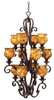 4039TP/PS02 Large Chandeliers-Glass Shade - 495721 - Capital Lighting, Inc.