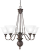 SL819123 Mid. Chandeliers-Glass Up - 751171 - Capital Lighting, Inc.