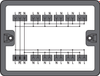 Distribution box - 899-631/477-000 - WAGO