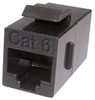Mini Coupler for CAT6- BLACK - CD-9246M - Visual Sound, Inc.