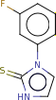 1,3-Dihydro-1-(3-fluorophenyl)-2H-imidazole-2-thione - 7H67-3-X0 - SynQuest Laboratories, Inc.