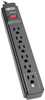 Protect It! 6-Outlet Surge Protector, 15 ft. Cord, 790 Joules, Black Housing -- TLP615B