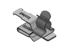 EMC Shield Clamps for Metal Sheet Edges, Pluggable- with or without Integrated Strain Relief - 36779.3 - icotek Corp