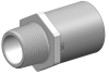 Fittings - Adapters-transitions -- 9869-005SS - Image