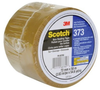 3M Scotch 373 Tan Standard Box Sealing Tape - 72 mm Width x 50 m Length - 2.5 mil Thick - 68780 - 051115-68780 - R. S. Hughes Company, Inc.
