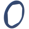 Flange gasket, Rubber, Blue, 19.1mm - E5-17-101 - Southco