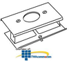 Legrand - Wiremold 3000&reg; Series Single Receptacle Cover -- G3033JE - Image