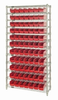 Quantum Small Parts Shelf Bin System - 53369 - U.S. Plastic Corporation
