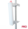4.9 GHz to 6.4 GHz, 65 Degree Sector Antenna, 17 dBi, 2-Port, +/-45 Slant -- KPP-5DP65S-45 - Image