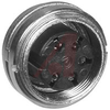 connector,circular din,female panel recept,rear mt,5 silver-pltd solder contact - 70013399 - Allied Electronics, Inc.