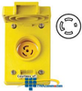 Leviton 30 Amp Wetguard Flush Mount Locking Receptacle.. - 69W81 - TelephoneStuff.com