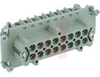 POWER CONNECTOR; 600 V (UL, CSA), 500 V(VDE); 16 A (UL, VDE, CSA); FEMALE; 16 - 70124346 - Allied Electronics, Inc.