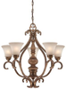 4204-290 Mid. Chandeliers-Glass Up - 345557 - Capital Lighting, Inc.