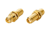 RF Adapter Straight SMA Female to SMA Female Reverse Polarity DC - 12GHz Bulkhead 50Ω - SF-SFRP50+ - Mini-Circuits