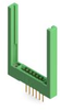 Card Conn, Single Side, 6Pos, Wire Wrap; Card Edge Connector Type Edac - 86AH6458 - Newark, An Avnet Company