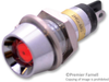 Panel Mount Indicator, Led, 7.2Mm, Red, 2V; Led Color Dialight - 30K5080 - Newark, An Avnet Company