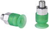 Flat suction cup (round) for dynamic handling of thin and flexible workpieces SFF 10 SI-55 M5-AG - 10.01.01.14248 - Schmalz Inc.