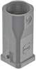Hood, Top Entry, 3A, M25, 1 Lever; Heavy Duty Connector Type Harting - 64AH2044 - Newark, An Avnet Company