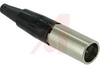 DIN Plug; Plug; 3; Male; 125; 5 A; 510000 Megohms (Min.) @ 500 VDC (Initial) - 70214279 - Allied Electronics, Inc.