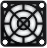 40mm Plastic Fan Filter Assembly with 100PPI Media - 09150-F/100 - Qualtek Electronics Corp.