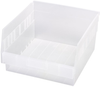 Store-More 6 Shelf Bin, Clear; Bin Colour Quantum Storage - 42AC5860 - Newark, An Avnet Company