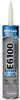 Eclectic E6100 Solvent Based Adhesive Black 10.2 oz Cartridge -- E6100 10.2 OZ BLACK