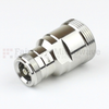 7/16 DIN Female (Jack) to 4.1/9.5 Mini DIN Female (Jack) Adapter IP67 Mated, Tri-Metal Plated Brass Body, 1.25 VSWR -- SM4418 - Image