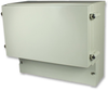 Enclosure, Ip65, Wall Mount, 132.5 Mm, 256 Mm, 217 Mm, Abs (Acrylonitrile Butadiene Styrene), Grey Rohs Compliant Camdenboss - 44X7228 - Newark, An Avnet Company