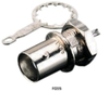 Bulkhead Solder Coax Connector - FC225 - Visual Sound, Inc.