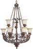 Large Chandeliers-Glass Shade - 285455 - Light Center (The)