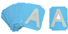 BradyGlo Gothic Quik Align Letter A - 6003-A - Brady Corporation
