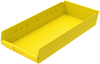 Bin, Shelf Bin 23-5/8 x 11-1/8 x 4, Yellow -- 30174YELLO